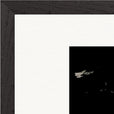 Vibe of Life Framed print A2 (42 x 59.4 cm) Black frame corner detail