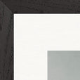 Everyday Hero Framed print A2 (42 x 59.4 cm) Black frame corner detail