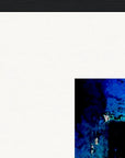 Web of Colours Framed print A2 (42 x 59.4 cm) Black frame corner detail