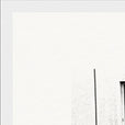 The Urban Matrix Framed print A2 (42 x 59.4 cm) White frame corner detail