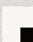 A Dreamer’s Strength Framed print A2 (42 x 59.4 cm) White frame corner detail