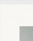 Everyday Hero Framed print A2 (42 x 59.4 cm) White frame corner detail