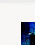 Web of Colours Framed print A2 (42 x 59.4 cm) White frame corner detail