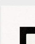 Little Secret Framed print A2 (42 x 59.4 cm) White frame corner detail