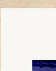 The Unwritten Path Framed print A2 (42 x 59.4 cm) Wood frame corner detail