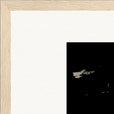 Vibe of Life Framed print A2 (42 x 59.4 cm) Wood frame corner detail