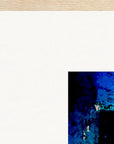 Web of Colours Framed print A2 (42 x 59.4 cm) Wood frame corner detail