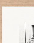 The Urban Matrix Framed print A2 (42 x 59.4 cm) Wood frame corner detail