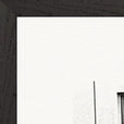 The Urban Matrix Framed print 45x60 cm / 18x24″ Black frame corner detail
