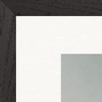 Everyday Hero Framed print 45x60 cm / 18x24″ Black frame corner detail