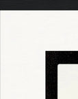 Little Secret Framed print 45x60 cm / 18x24″ Black frame corner detail