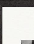 Synch'd Hands Framed print 45x60 cm / 18x24″ Black frame corner detail