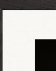 A Dreamer’s Strength Framed print 45x60 cm / 18x24″ Black frame corner detail