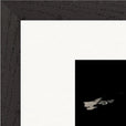 Vibe of Life Framed print 45x60 cm / 18x24″ Black frame corner detail