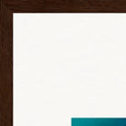 Around and Around Framed print 45x60 cm / 18x24″ Dark wood frame corner detail