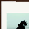 Misty Mind Framed print 45x60 cm / 18x24″ Dark wood frame corner detail