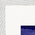 The Unwritten Path Framed print 45x60 cm / 18x24″ White frame corner detail
