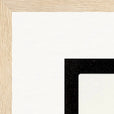 Little Secret Framed print 45x60 cm / 18x24″ Wood frame corner detail