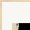 Shadow of Self Framed print 45x60 cm / 18x24″ Wood frame corner detail