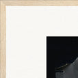 Never too Late Framed print 45x60 cm / 18x24″ Wood frame corner detail