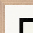 Little Secret Framed print 45x60 cm / 18x24″ Wood frame corner detail