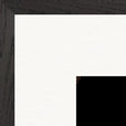 Face It Framed print 50x50 cm / 20x20″ Black frame corner detail