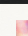 Indigo Sky Framed print 50x50 cm / 20x20″ Black frame corner detail