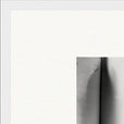 Synch'd Hands Framed print 50x50 cm / 20x20″ White frame corner detail