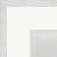 The Space We Share Framed print 50x50 cm / 20x20″ White frame corner detail
