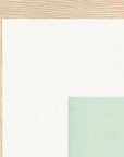 Lacey Leg Framed print 50x50 cm / 20x20″ Wood frame corner detail