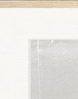 The Space We Share Framed print 50x50 cm / 20x20″ Wood frame corner detail