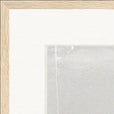 The Space We Share Framed print 50x50 cm / 20x20″ Wood frame corner detail