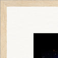Have a Looksie Framed print 50x50 cm / 20x20″ Wood frame corner detail