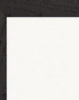 This is Where He Stood Framed print 50x70 cm / 20x28″ Black frame corner detail