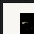 Vibe of Life Framed print 50x70 cm / 20x28″ Black frame corner detail