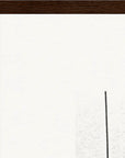 The Urban Matrix Framed print 50x70 cm / 20x28″ Dark wood frame corner detail