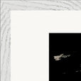 Vibe of Life Framed print 50x70 cm / 20x28″ White frame corner detail