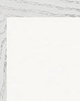 This is Where He Stood Framed print 50x70 cm / 20x28″ White frame corner detail