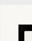 Little Secret Framed print 50x70 cm / 20x28″ White frame corner detail