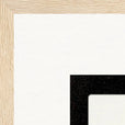 Little Secret Framed print 50x70 cm / 20x28″ Wood frame corner detail