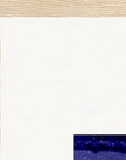 The Unwritten Path Framed print 50x70 cm / 20x28″ Wood frame corner detail