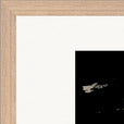 Vibe of Life Framed print 50x70 cm / 20x28″ Wood frame corner detail