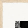 This is Where He Stood Framed print 50x70 cm / 20x28″ Wood frame corner detail