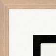 Little Secret Framed print 50x70 cm / 20x28″ Wood frame corner detail