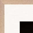 A Dreamer’s Strength Framed print 50x70 cm / 20x28″ Wood frame corner detail