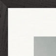 Everyday Hero Framed print A1 (59.4 x 84.1 cm) Black frame corner detail