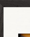 Cosmic Reflections Framed print A1 (59.4 x 84.1 cm) Black frame corner detail