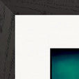 Dancing Cowboy Framed print A1 (59.4 x 84.1 cm) Black frame corner detail
