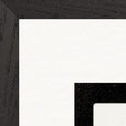 Little Secret Framed print A1 (59.4 x 84.1 cm) Black frame corner detail