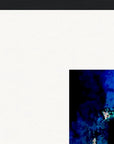 Web of Colours Framed print A1 (59.4 x 84.1 cm) Black frame corner detail